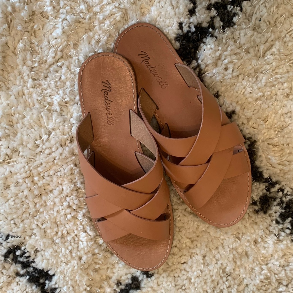 Madewell | The Boardwalk Woven Slide Sandal